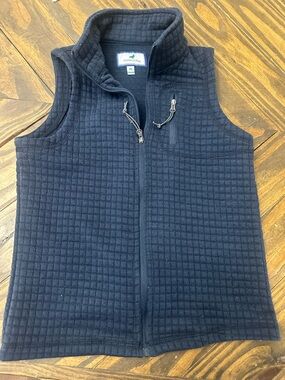 Properly Tied Kids Navy Quilted Fleece Vest